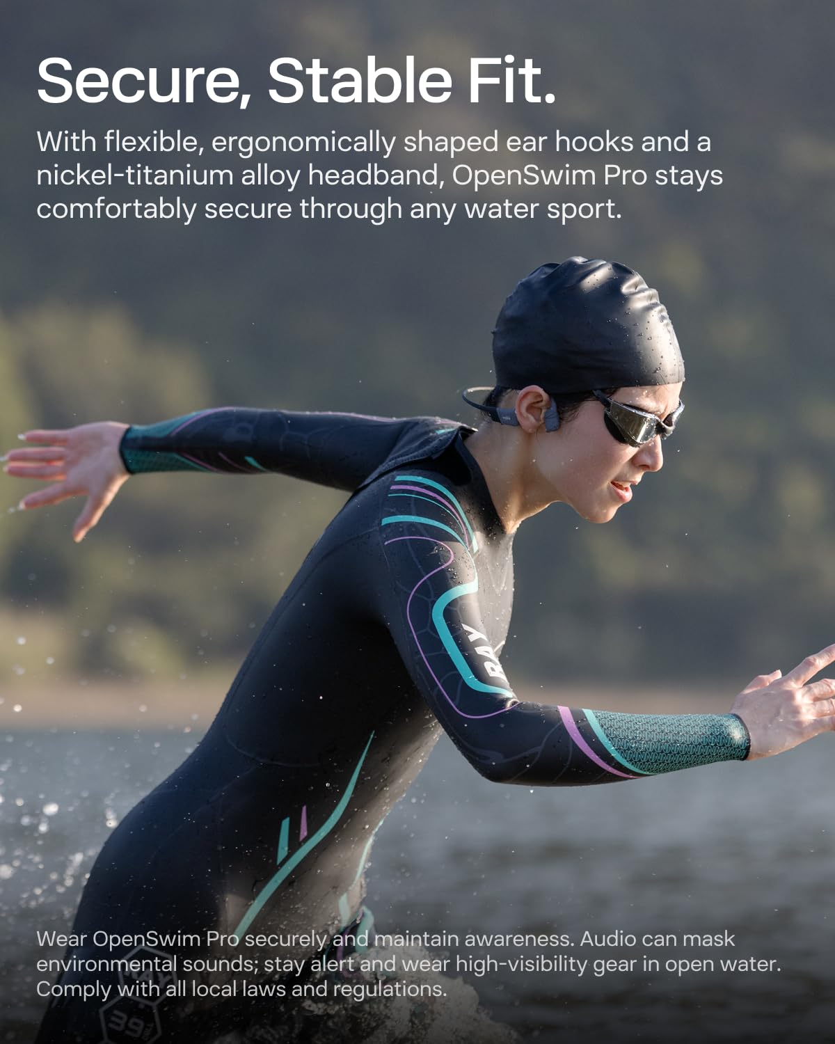 SHOKZ OpenSwim Pro - Grey - Deccan Retail