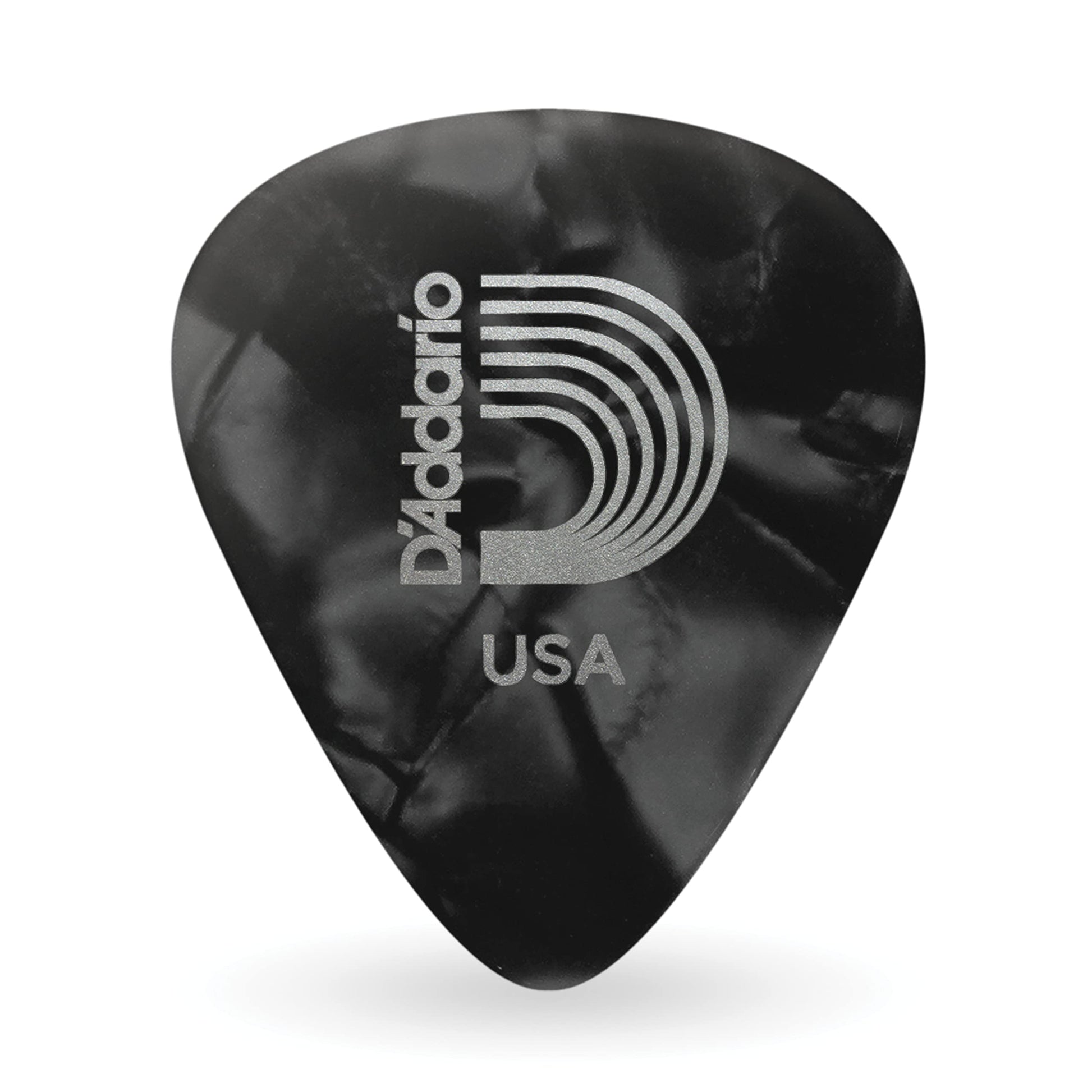 Planet Waves Black Pearl Celluloid Guitar Picks Light 25 Pack (1CBKP2-25) - Deccan Retail