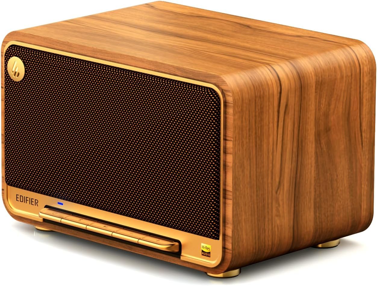 Edifier D32 Tabletop Wireless Speaker - Brown