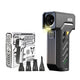 KiCA Electric Air Duster with LED Light Jet Fan Ultra - Black - Deccan Retail