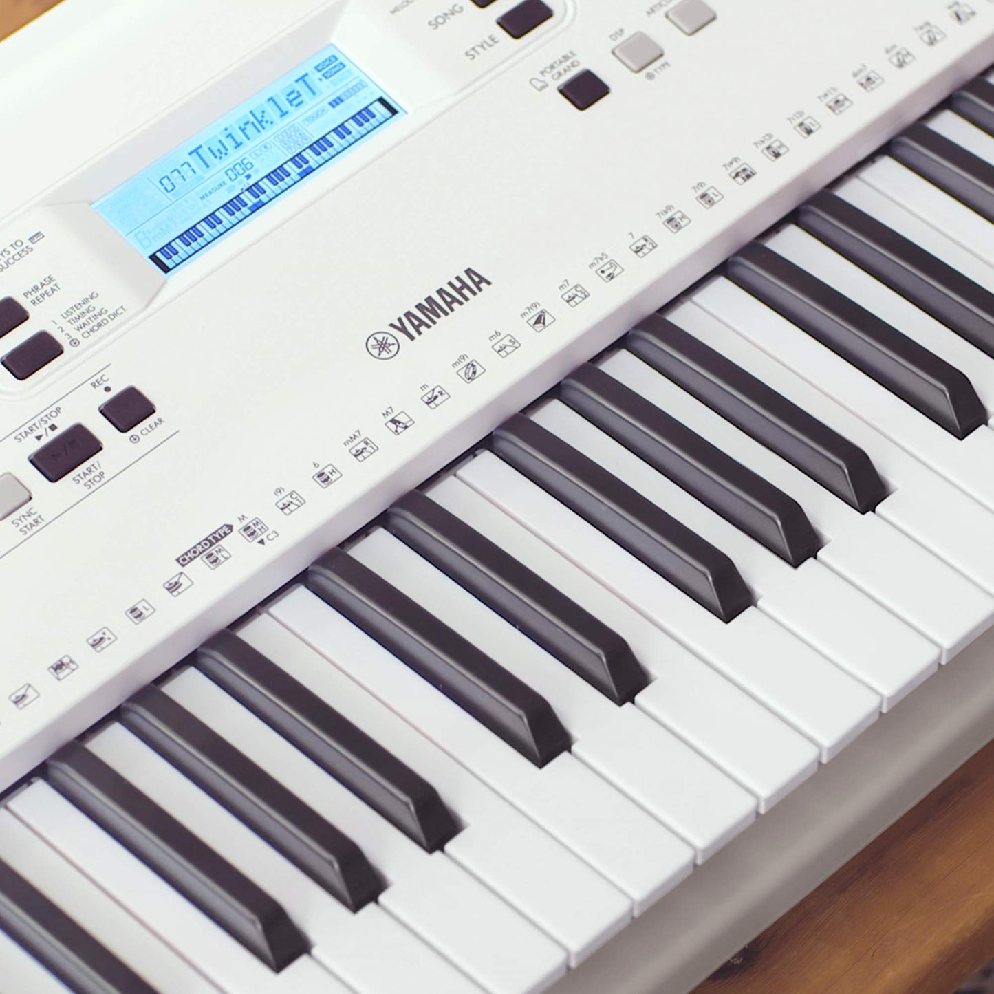 Yamaha EZ-300 61-Key Portable Keyboard with Lighted Keys - Deccan Retail