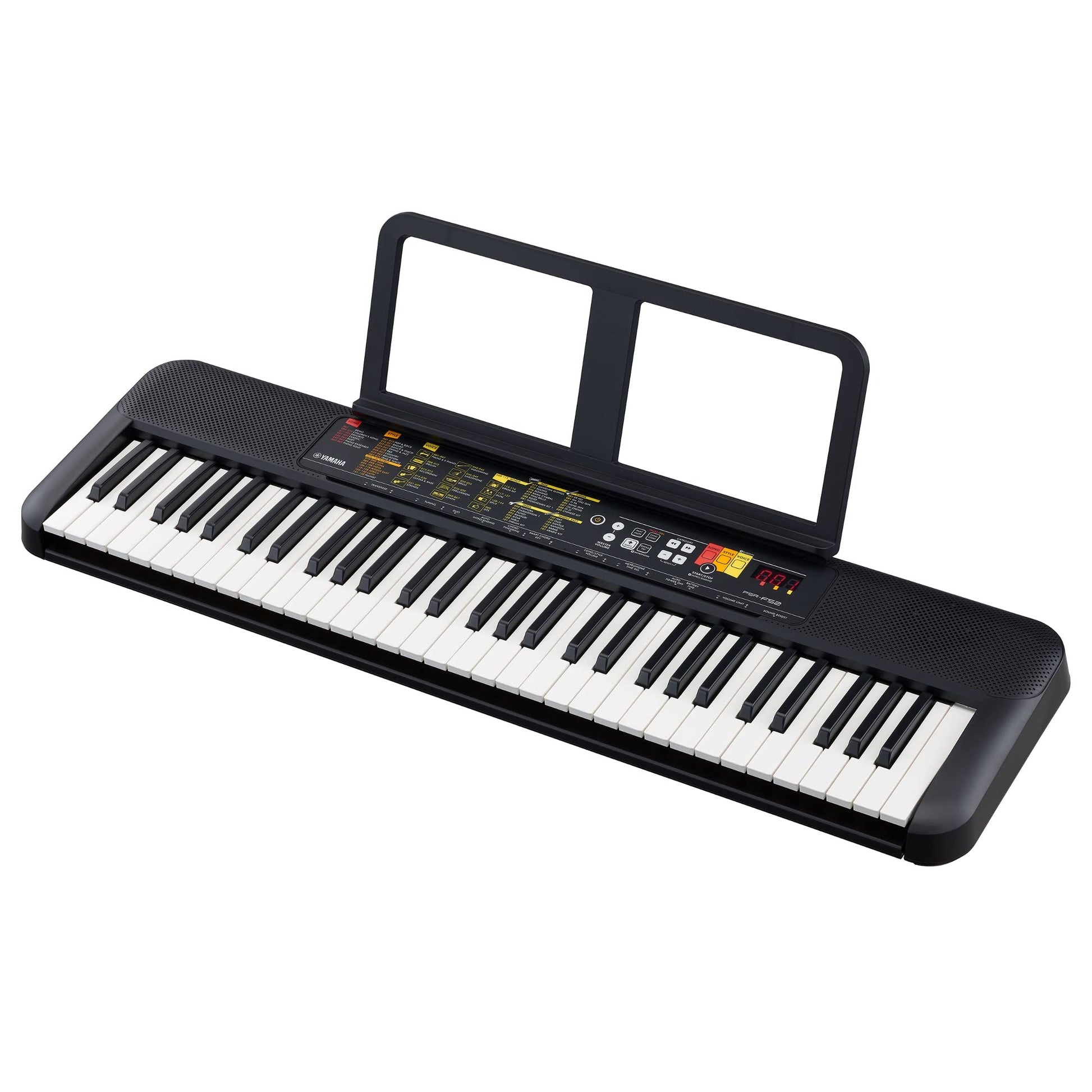 Yamaha PSR-F52 Portable Keyboard – 61 Keys with Built-in Voices & Rhythms - Deccan Retail