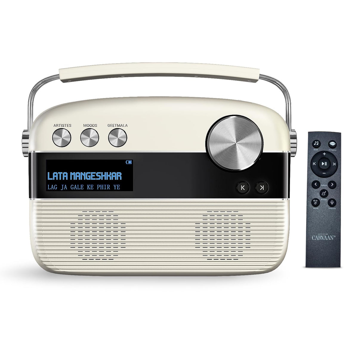 Saregama Carvaan Hindi - Porcelain White