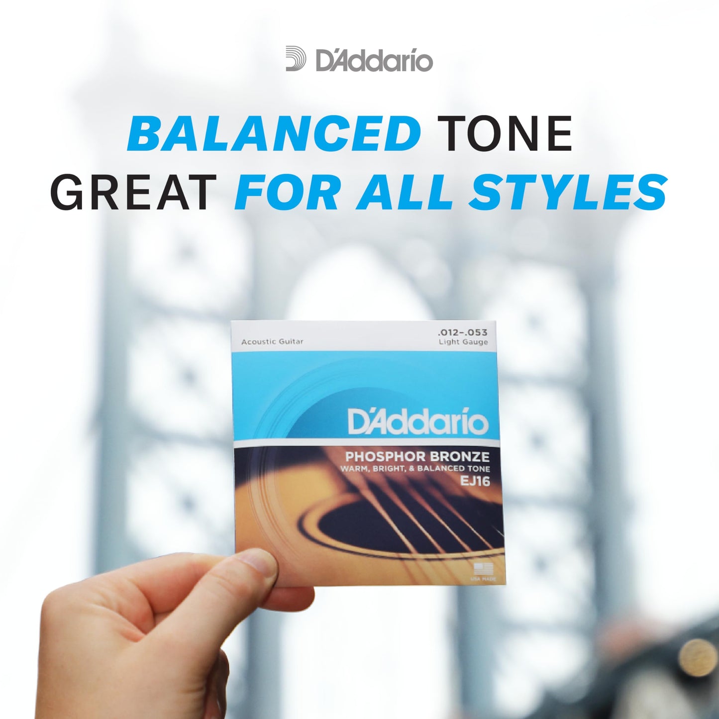 D'Addario PB047 Phosphor Bronze Acoustic Guitar String .047 - Deccan Retail
