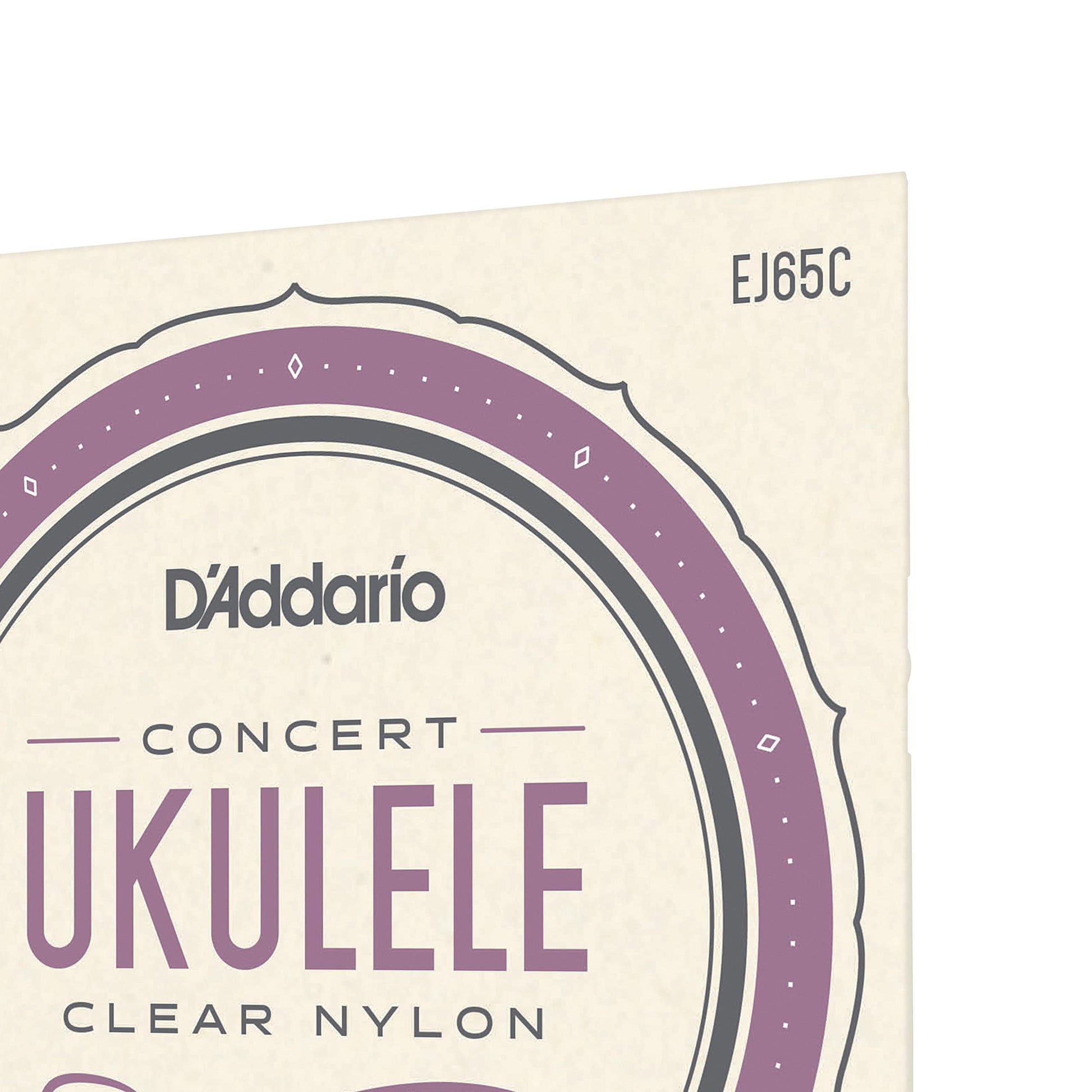 D'Addario EJ65C Pro-Arté Custom Extruded Nylon Ukulele Strings Concert - Deccan Retail
