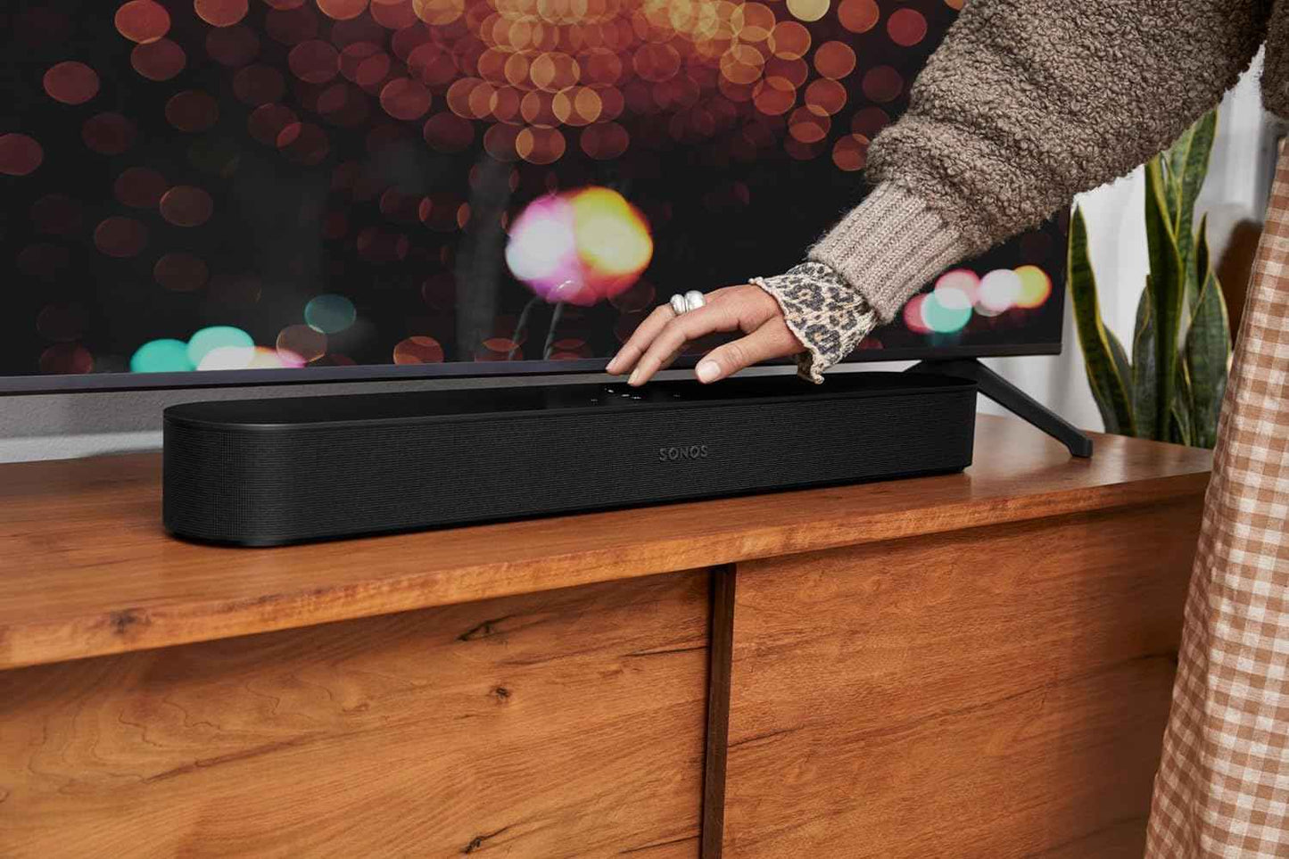 Sonos Beam (Gen 2) | Soundbar with Dolby Atmos, Amazon Alexa for TV and Music Streaming - Black