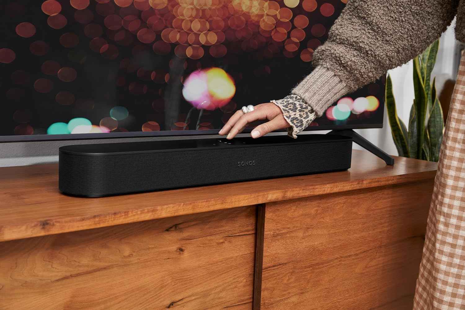 Sonos Beam (Gen 2) | Soundbar with Dolby Atmos, Amazon Alexa for TV and Music Streaming - Black