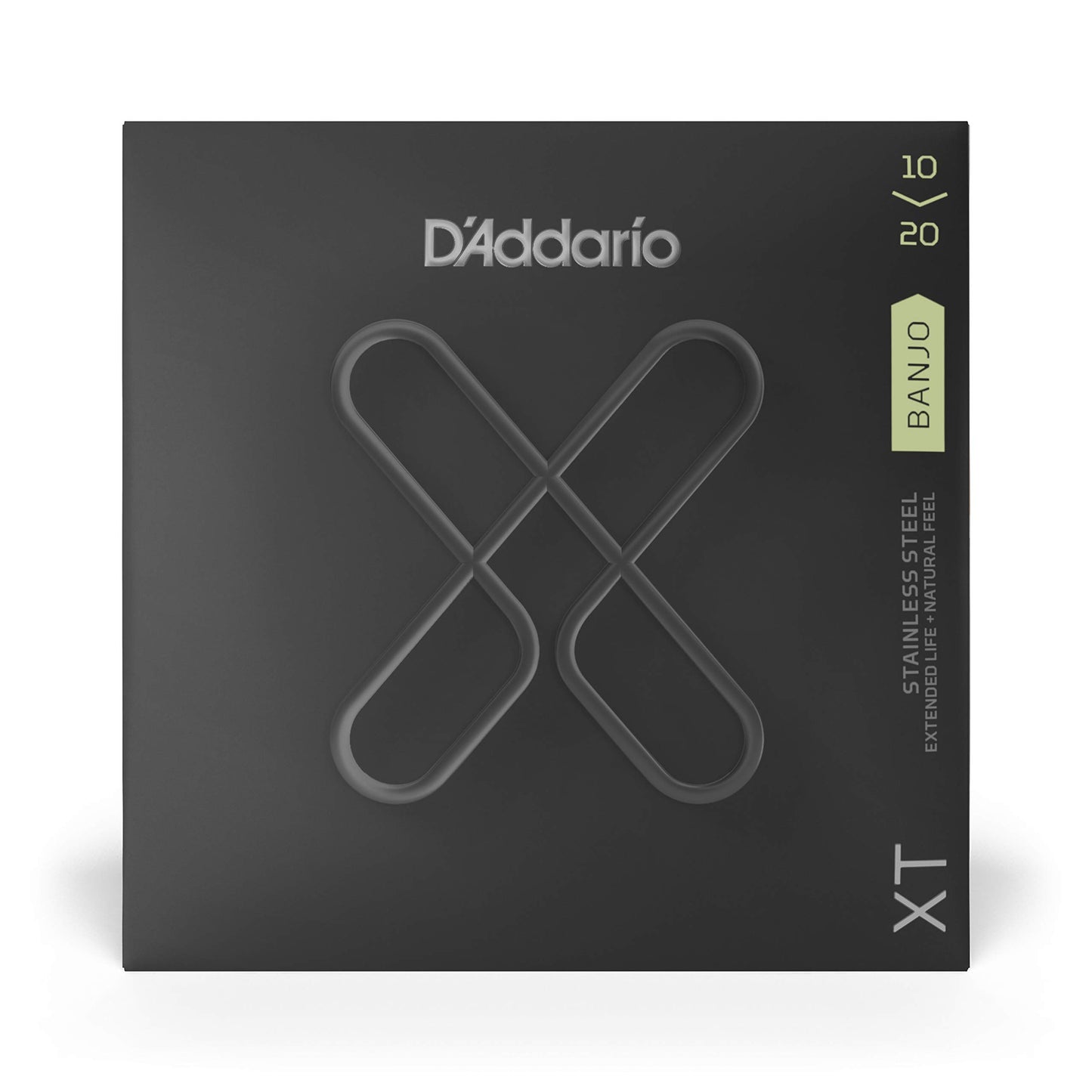 D'Addario XT Stainless Steel Banjo Strings Custom Medium Light 10-20 (XTJ1020) - Deccan Retail