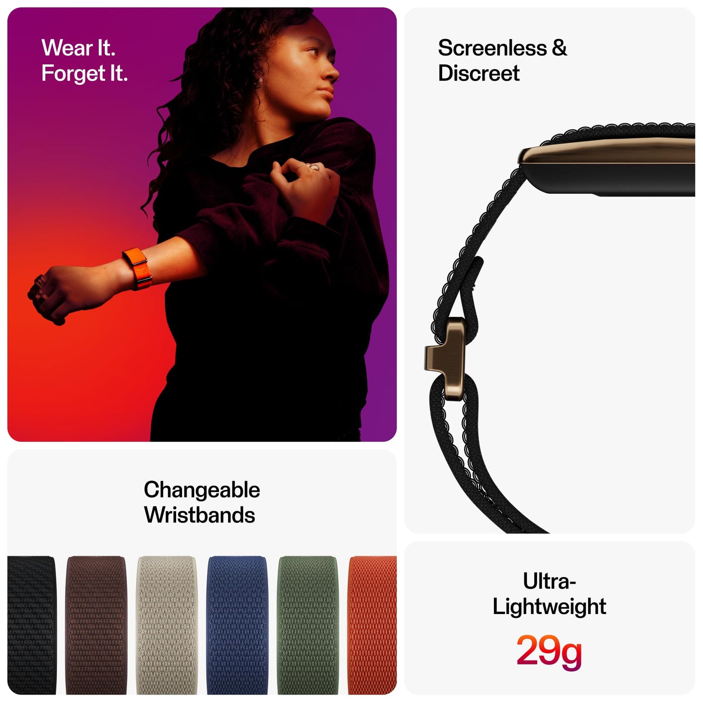 Polar Loop Gen 2 Screen-Free Wellness Tracker – Copper Brown - Deccan Retail
