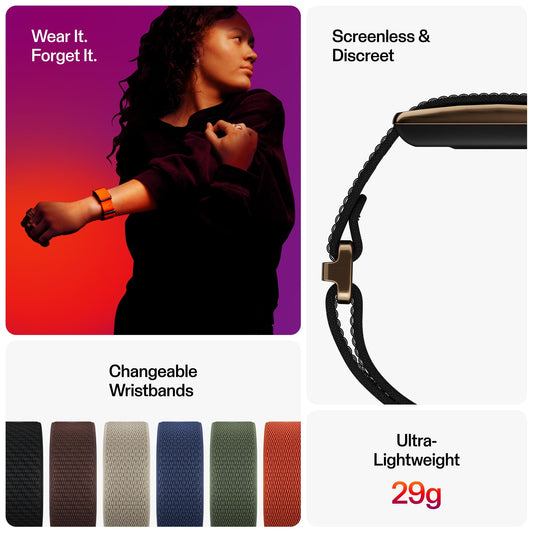 Polar Loop Gen 2 Screen-Free Wellness Tracker – Copper Brown