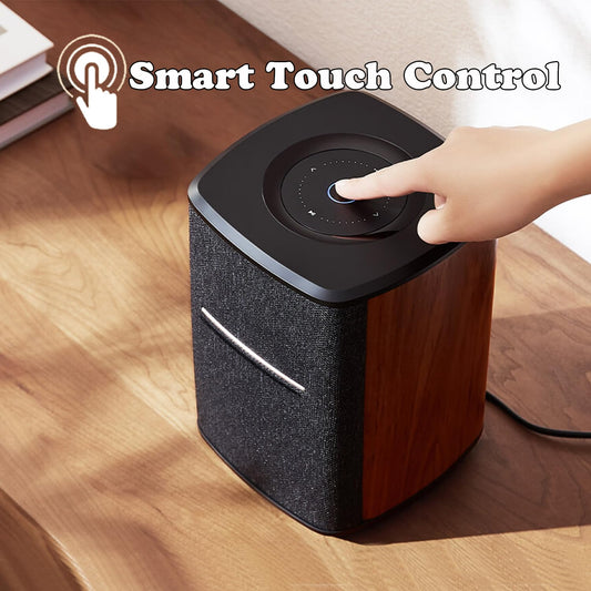 Edifier MS50A Wireless Speakers - Brown - Deccan Retail