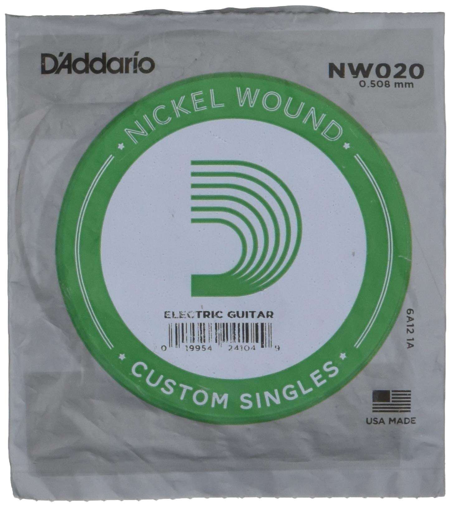 D'Addario NW020 Nickel Wound Electric Guitar String .020 - Deccan Retail