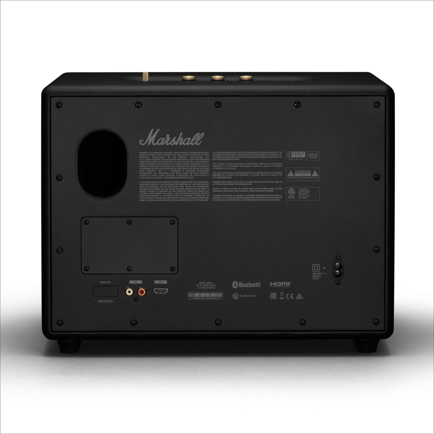 Marshall Woburn III Home Speaker – Black - Deccan Retail