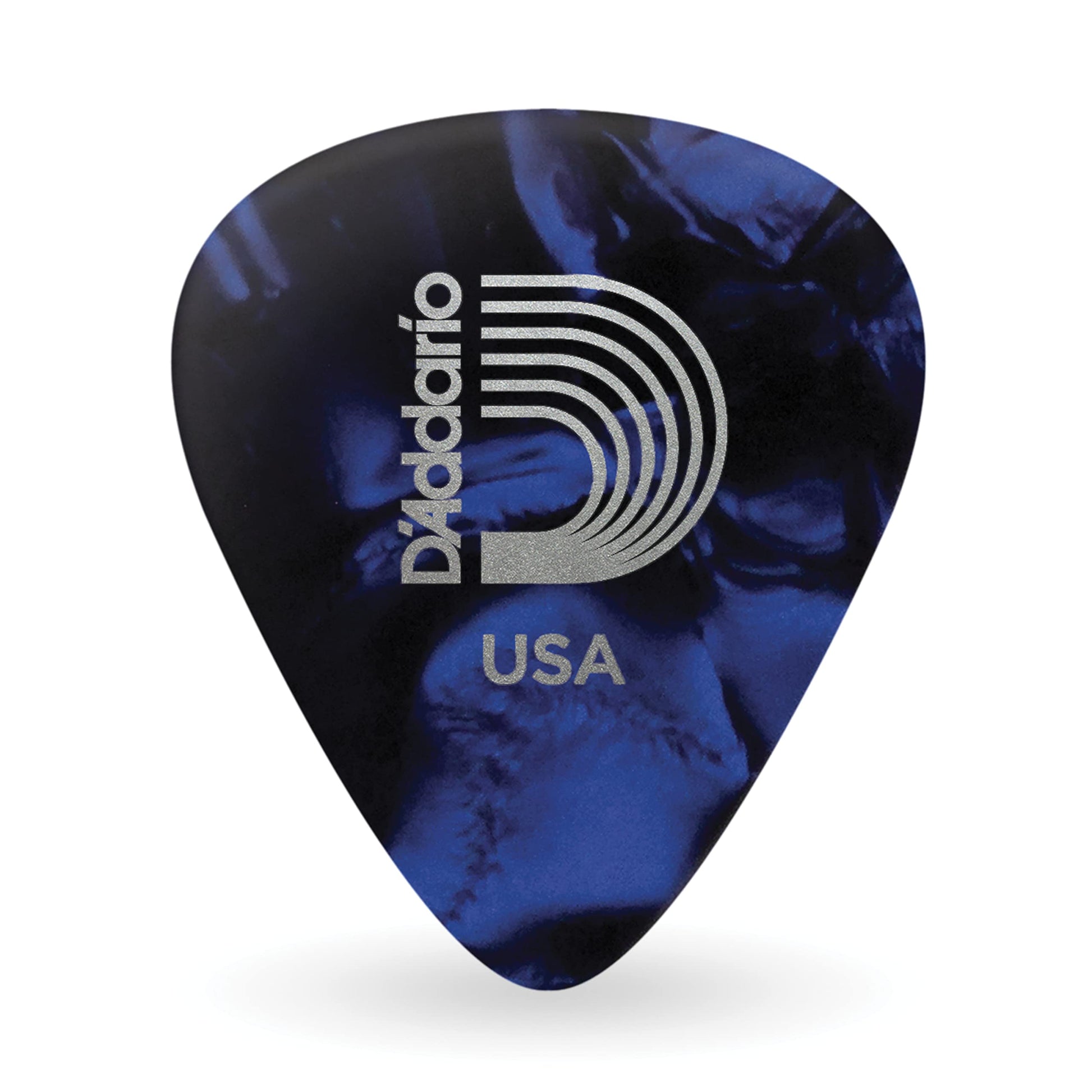 Planet Waves Blue Pearl Celluloid Guitar Picks Medium 10 Pack (1CBUP4-10) - Deccan Retail