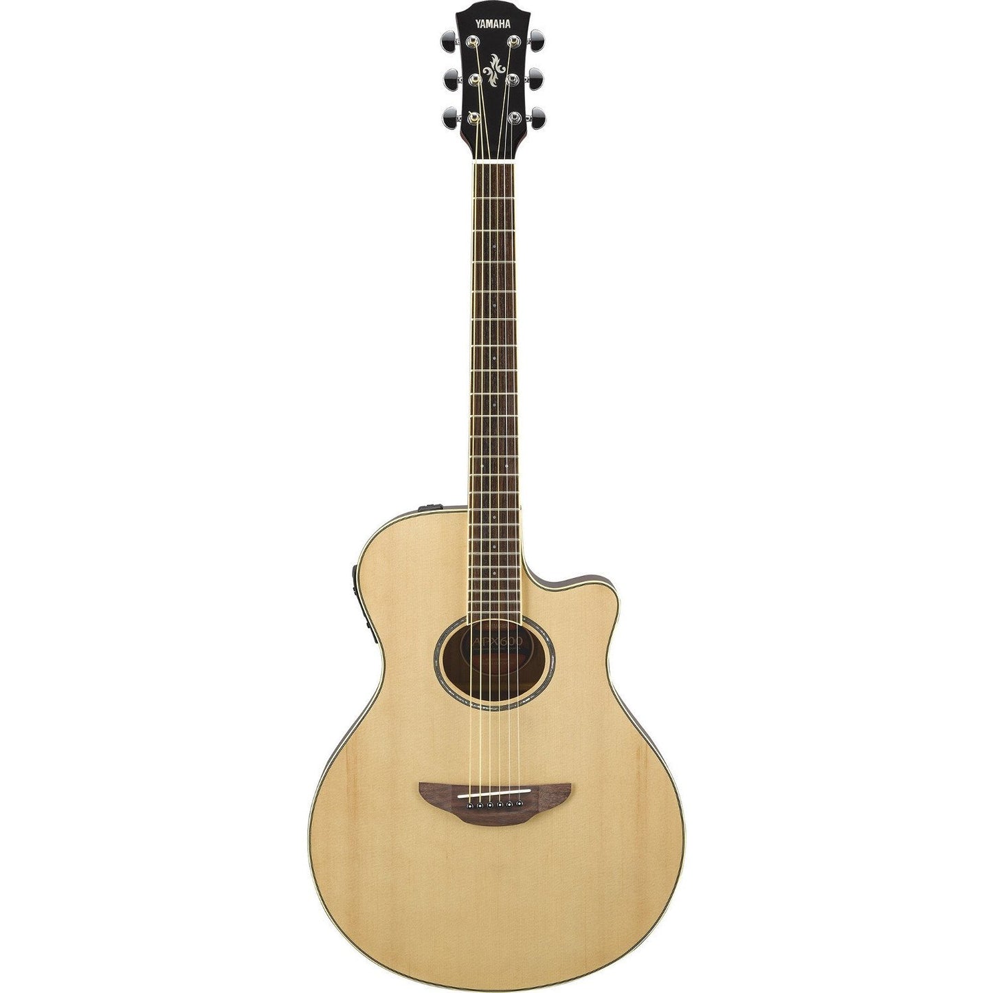Yamaha APX600 Thin Body Mahogany Wood Acoustic-Electric Guitar - Natural - Deccan Retail