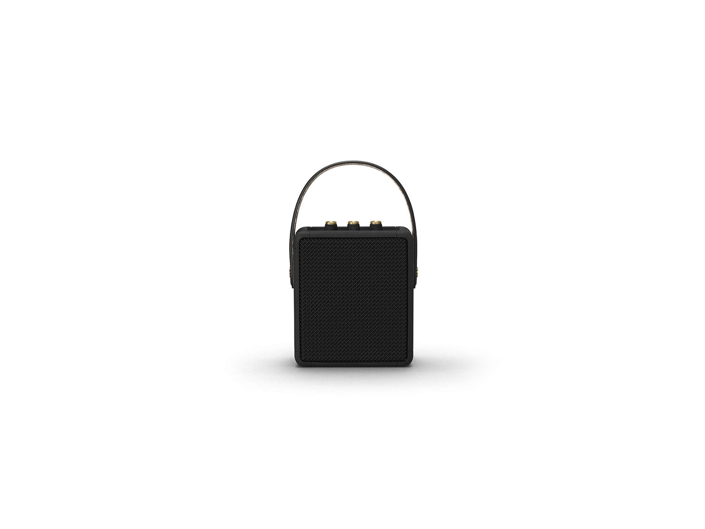 Marshall Stockwell II Portable Bluetooth Speaker – Black & Brass - Deccan Retail