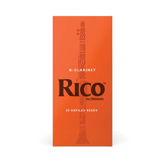 Rico RCA2525 Bb Clarinet Reeds Strength 2.5 – 25 Pack - Deccan Retail