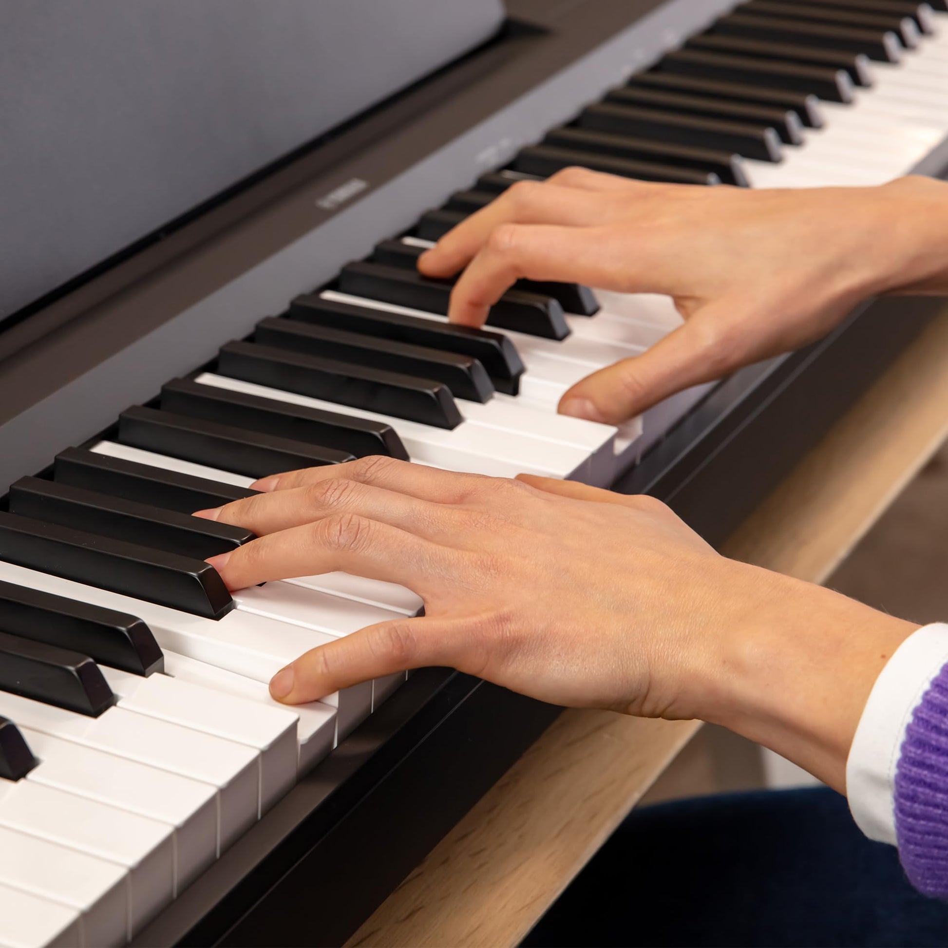 Yamaha P-145B Digital Piano – 88 Keys Weighted - Black Finish - Deccan Retail