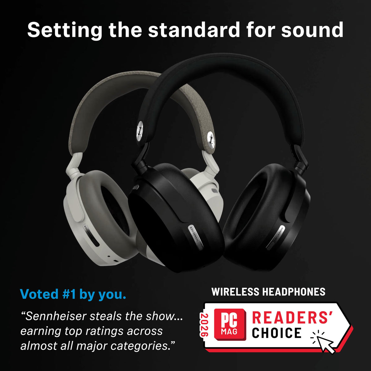Sennheiser Momentum 5 Wireless Headphones (New Launch) – Adaptive ANC, 57-Hr Battery, Replaceable Battery, Hi-Res Audio, Dolby Atmos, aptX Lossless, Clear Calls, Gaming Mode, Sound Personalisation