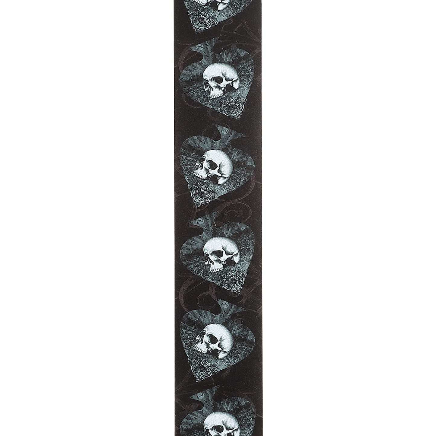 D'Addario Alchemy Leather Guitar Strap – Death Club (25LAL11) - Deccan Retail