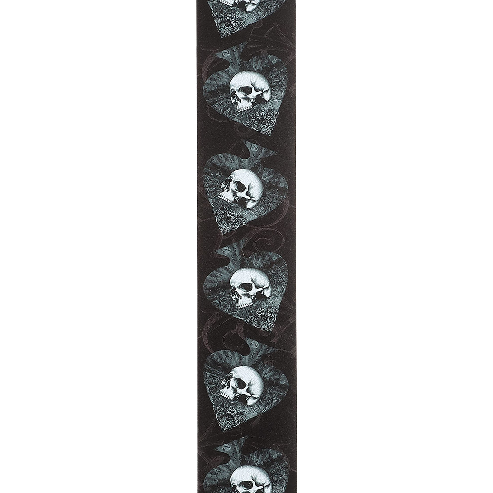 D'Addario Alchemy Leather Guitar Strap – Death Club (25LAL11) - Deccan Retail