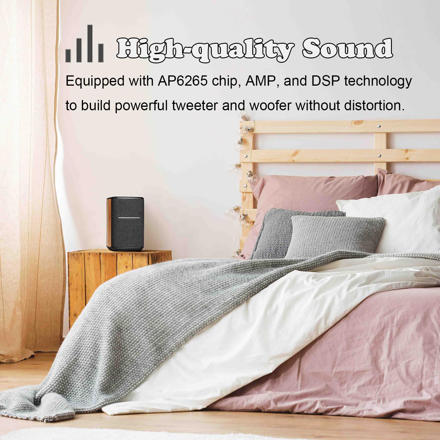 Edifier MS50A Wireless Speakers - Brown - Deccan Retail