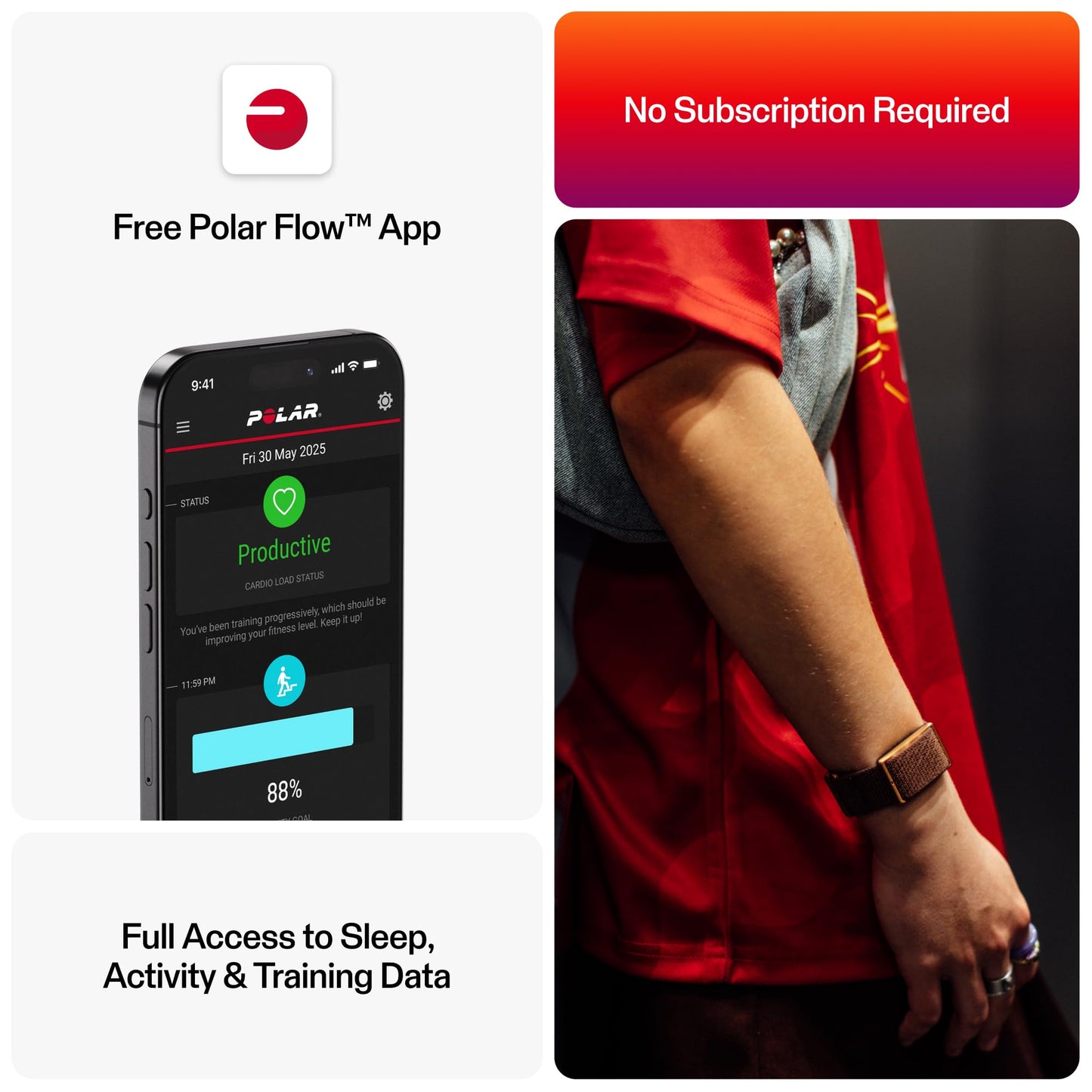 Polar Loop Gen 2 Screen-Free Wellness Tracker – Copper Brown - Deccan Retail