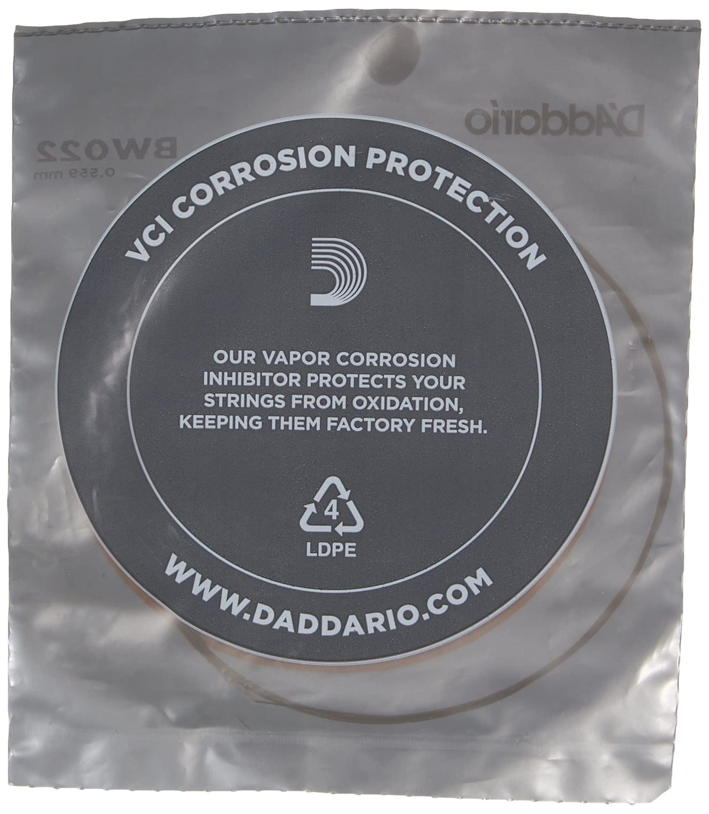 D'Addario Bronze Wound Acoustic Guitar Single String .022 (BW022) - Deccan Retail