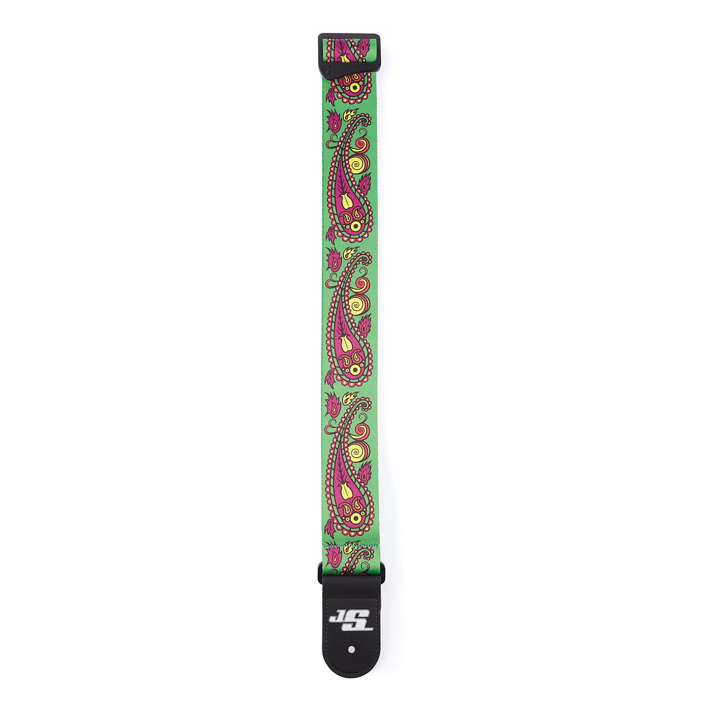 D'Addario Joe Satriani Paisley Green Guitar Strap - Deccan Retail