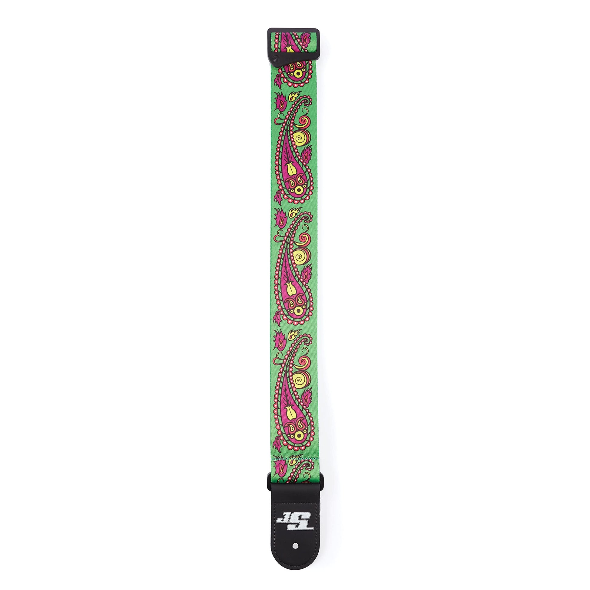 D'Addario Joe Satriani Paisley Green Guitar Strap - Deccan Retail