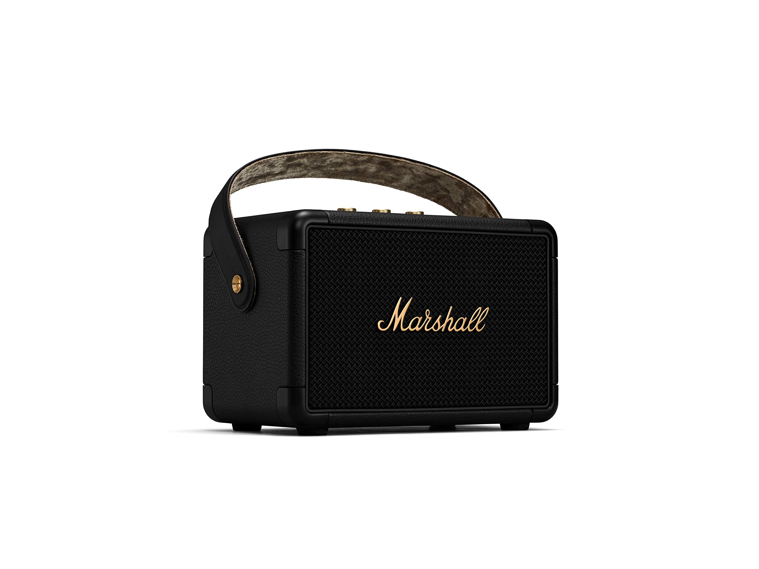 Marshall Kilburn II Portable Bluetooth Speaker Black Brass