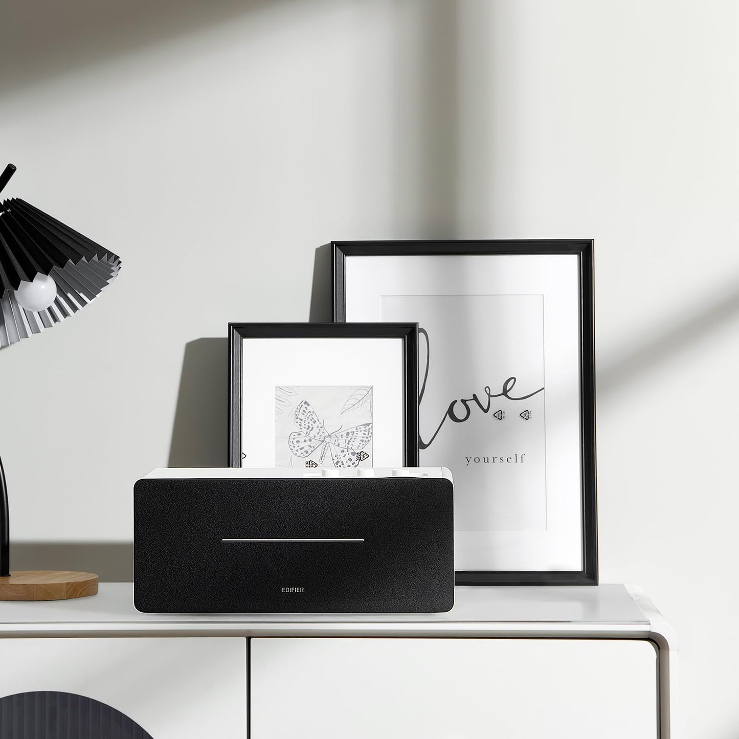Edifier D12 Integrated Stereo Speakers - White - Deccan Retail
