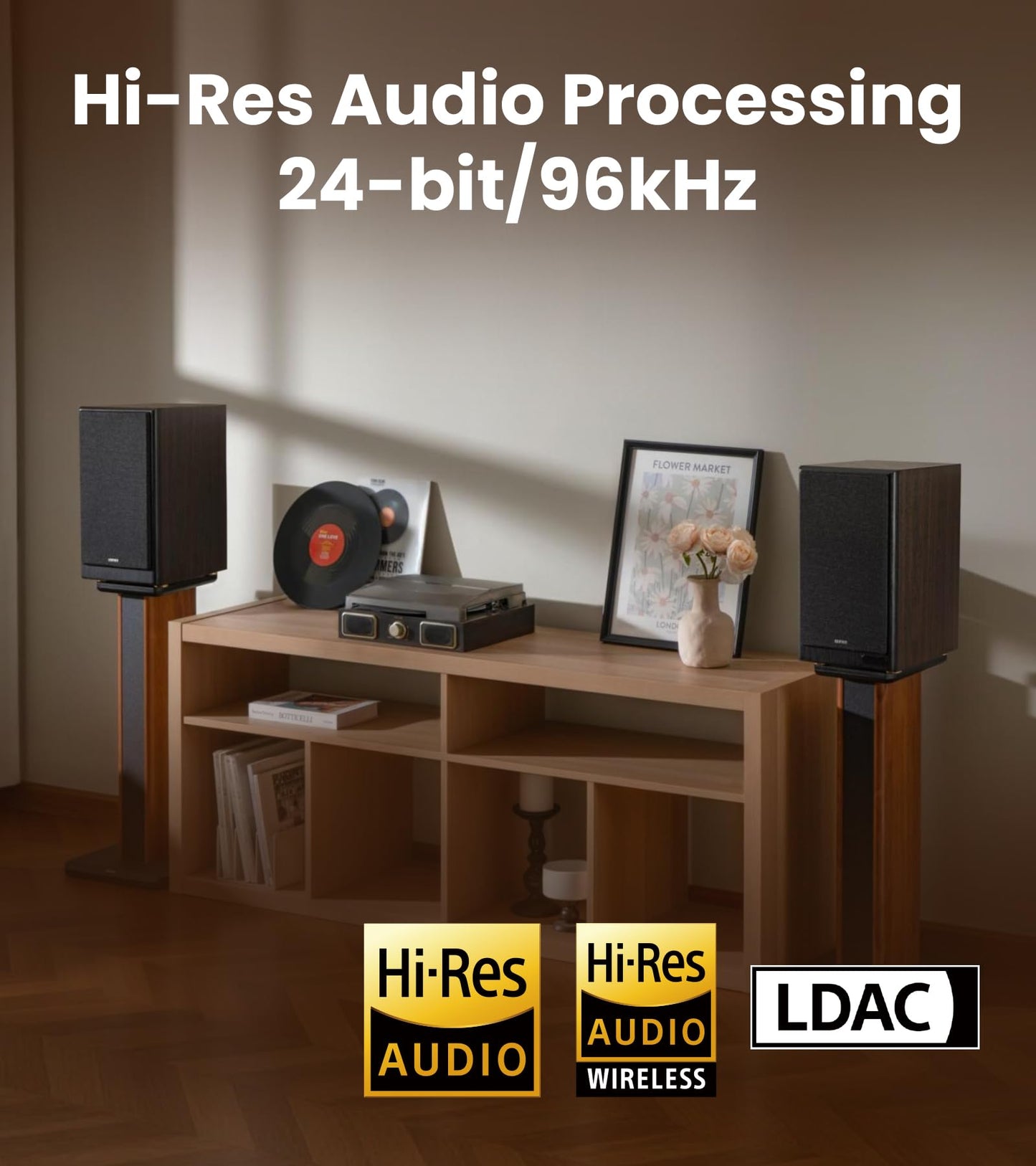 Edifier R2750DB MKII 144W 3-Way Powered Bookshelf Speakers – Walnut (PRE-ORDER)