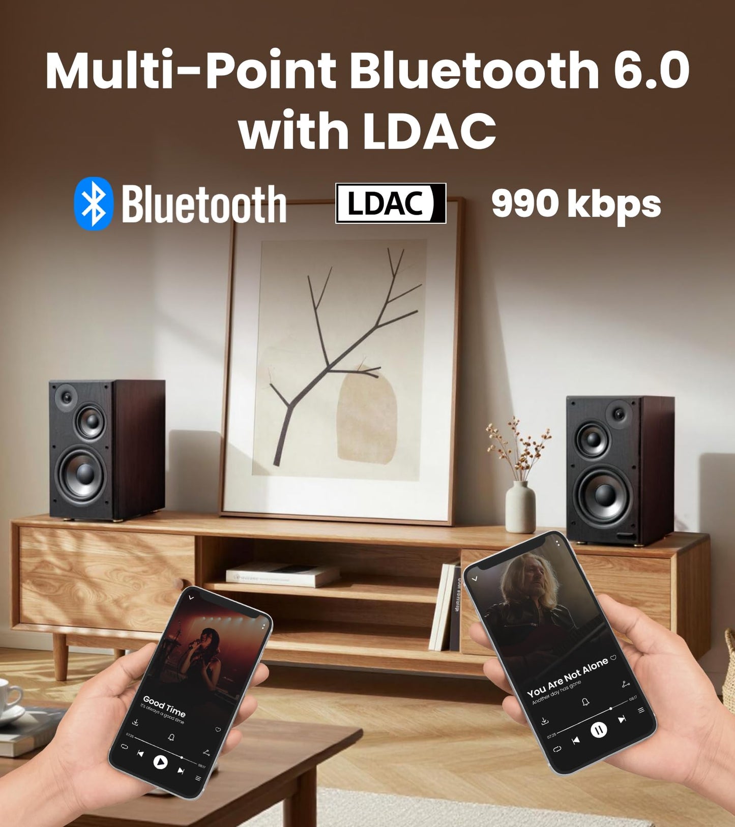Edifier R2750DB MKII 144W 3-Way Powered Bookshelf Speakers – Walnut (PRE-ORDER)