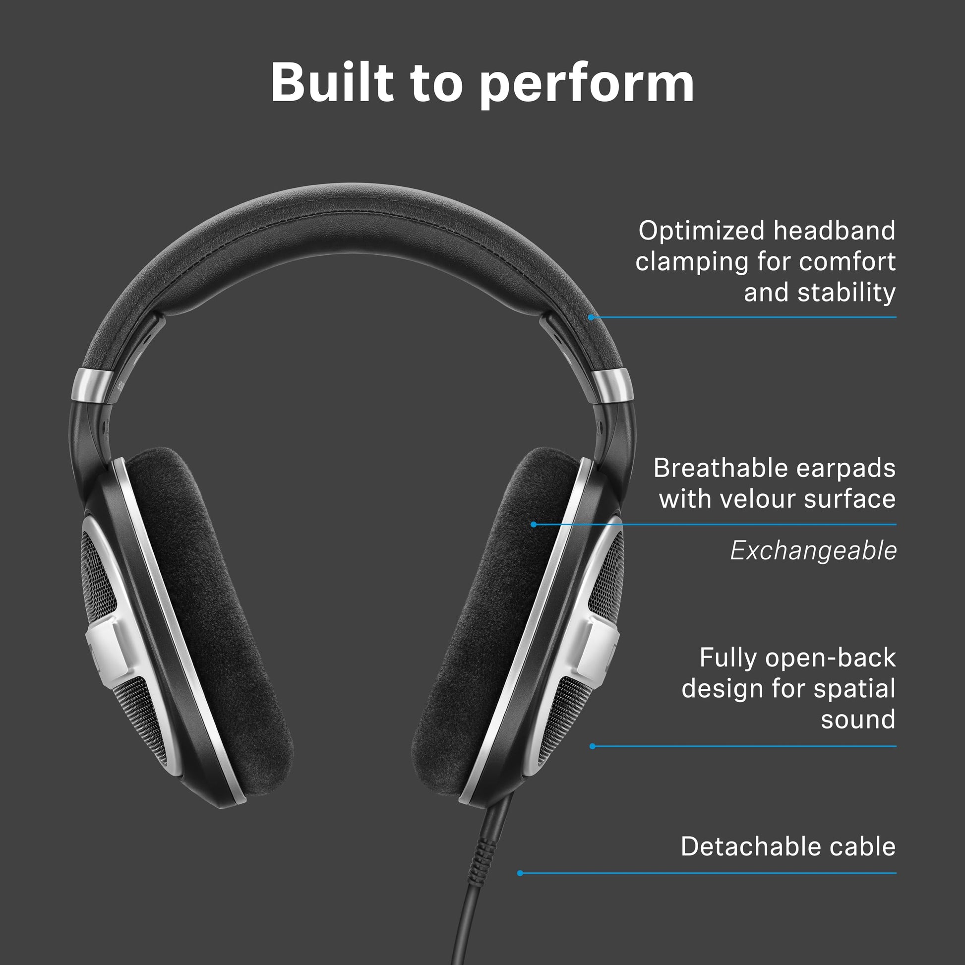 Sennheiser HD 599 Special Edition Open-Back Audiophile Headphones-Black - Deccan Retail