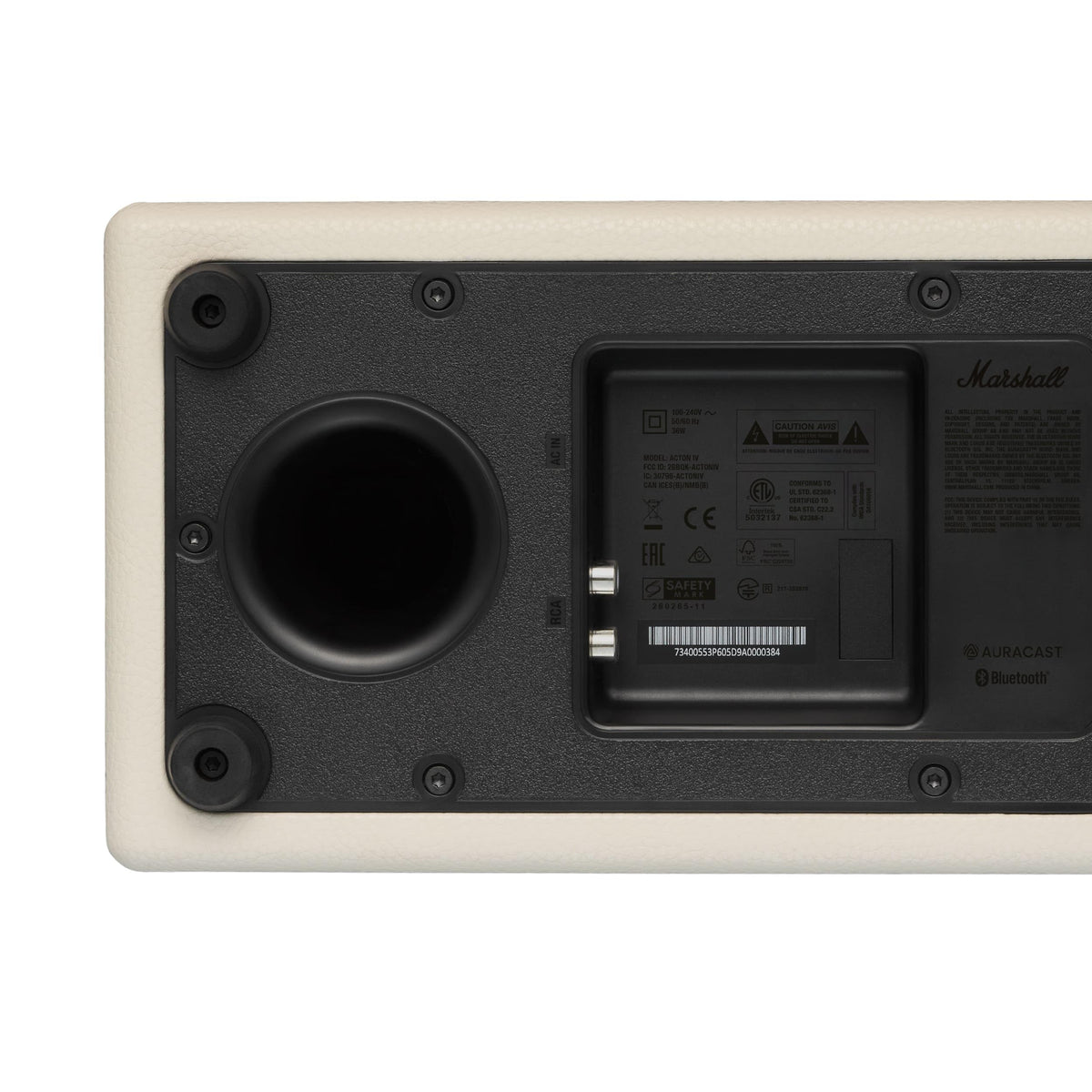 Marshall Acton IV Bluetooth Stereo Home Speaker – Cream (PRE-ORDER)