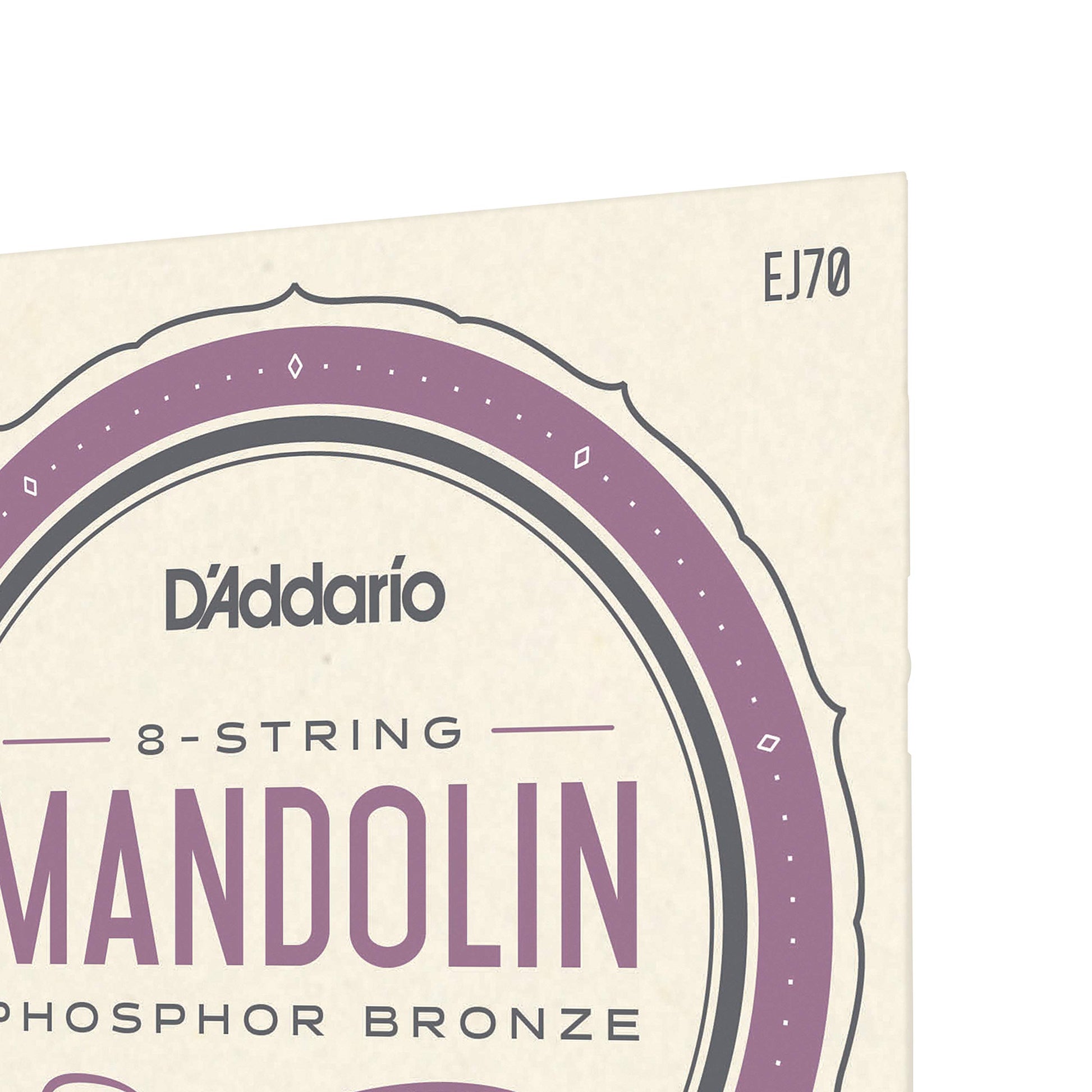 D'Addario EJ70 Phosphor Bronze Mandolin Strings Ball End Medium/Light 11-38 - Deccan Retail