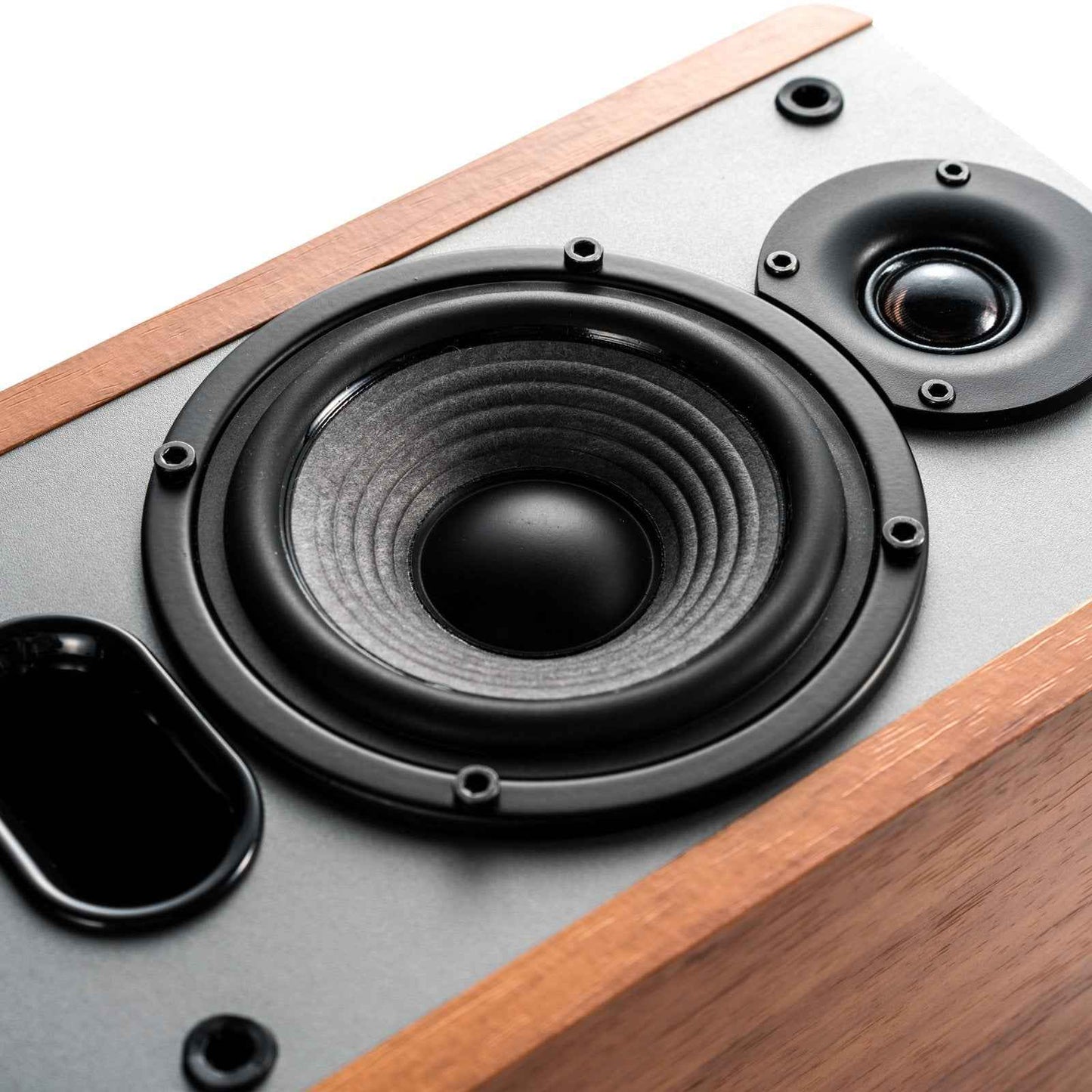 Edifier P12 Passive Bookshelf Speakers – Wood Brown
