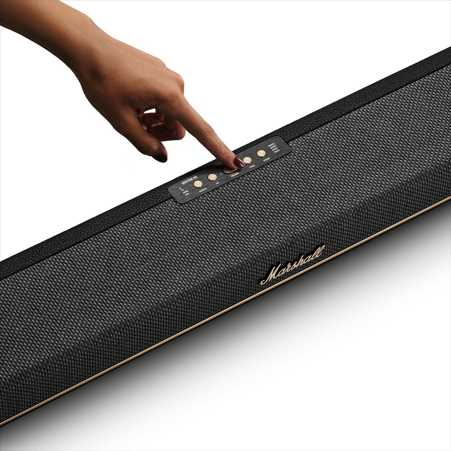 Marshall Heston 60 Dolby Atmos Soundbar – Black - Deccan Retail