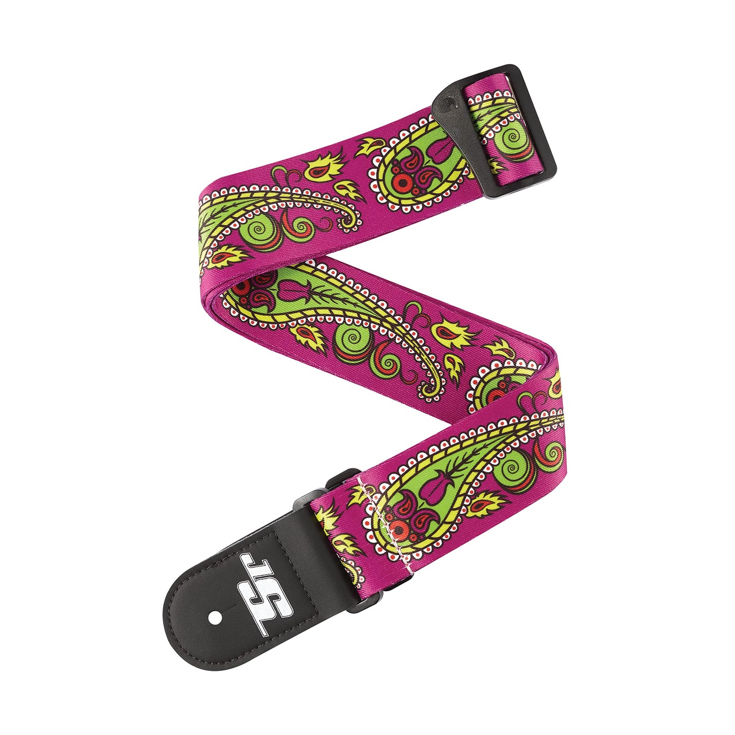 D'Addario Joe Satriani Paisley Purple Guitar Strap (50JS14) - Deccan Retail