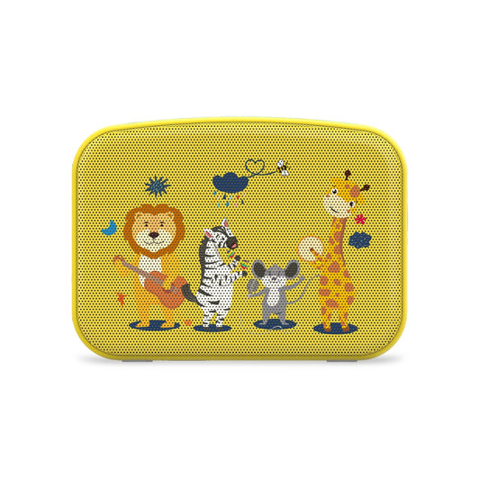 Saregama Carvaan Mini Kids with Wireless Mic - Baby Yellow