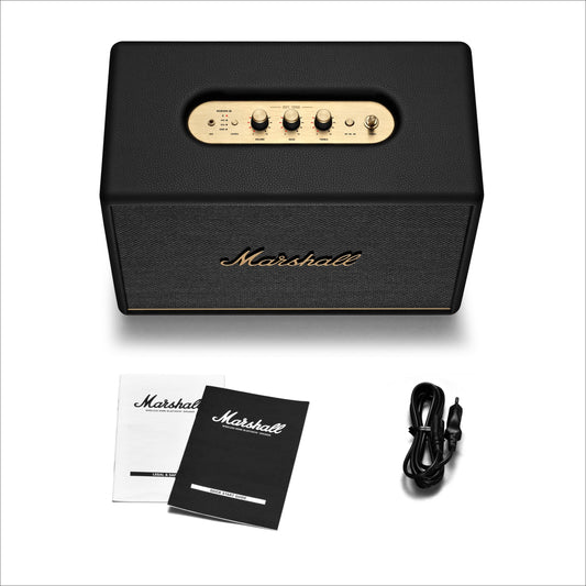 Marshall Woburn III Home Speaker – Black - Deccan Retail