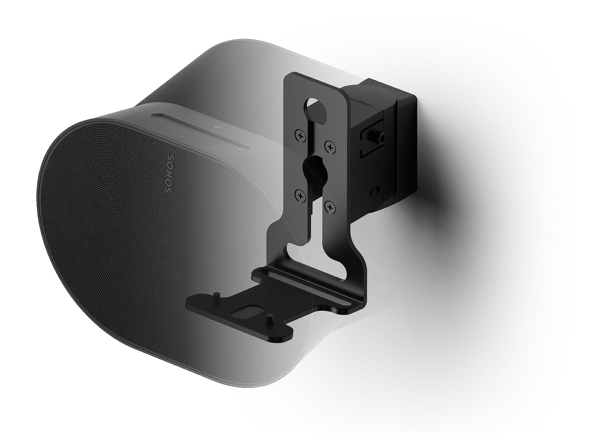Flexson Wall Mount for Sonos ERA 300 Single Speaker – Black - Deccan Retail