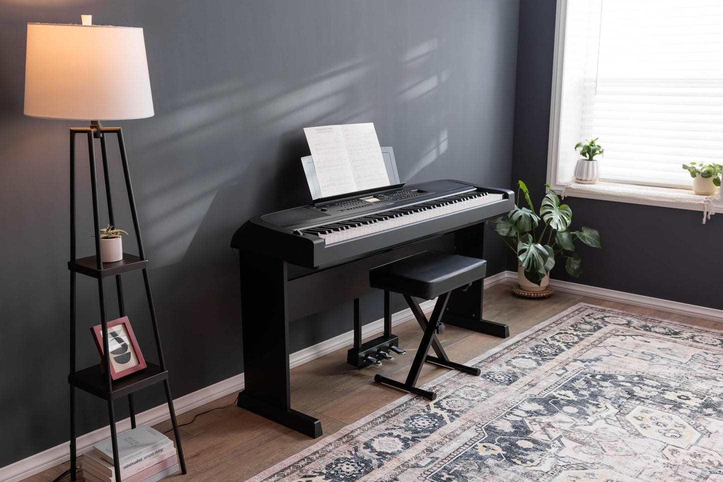 Yamaha DGX670B 88-Key Weighted Digital Piano - Black - Deccan Retail