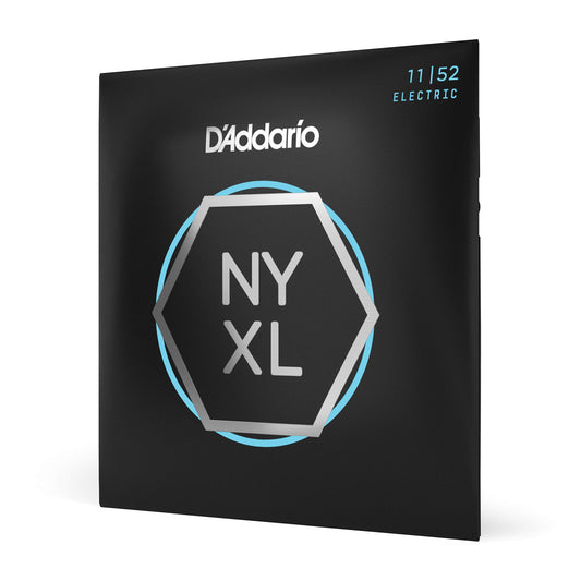 D'Addario NYXL Nickel Wound Electric Guitar Strings Medium Top/Heavy Bottom 11-52 (NYXL1152) - Deccan Retail