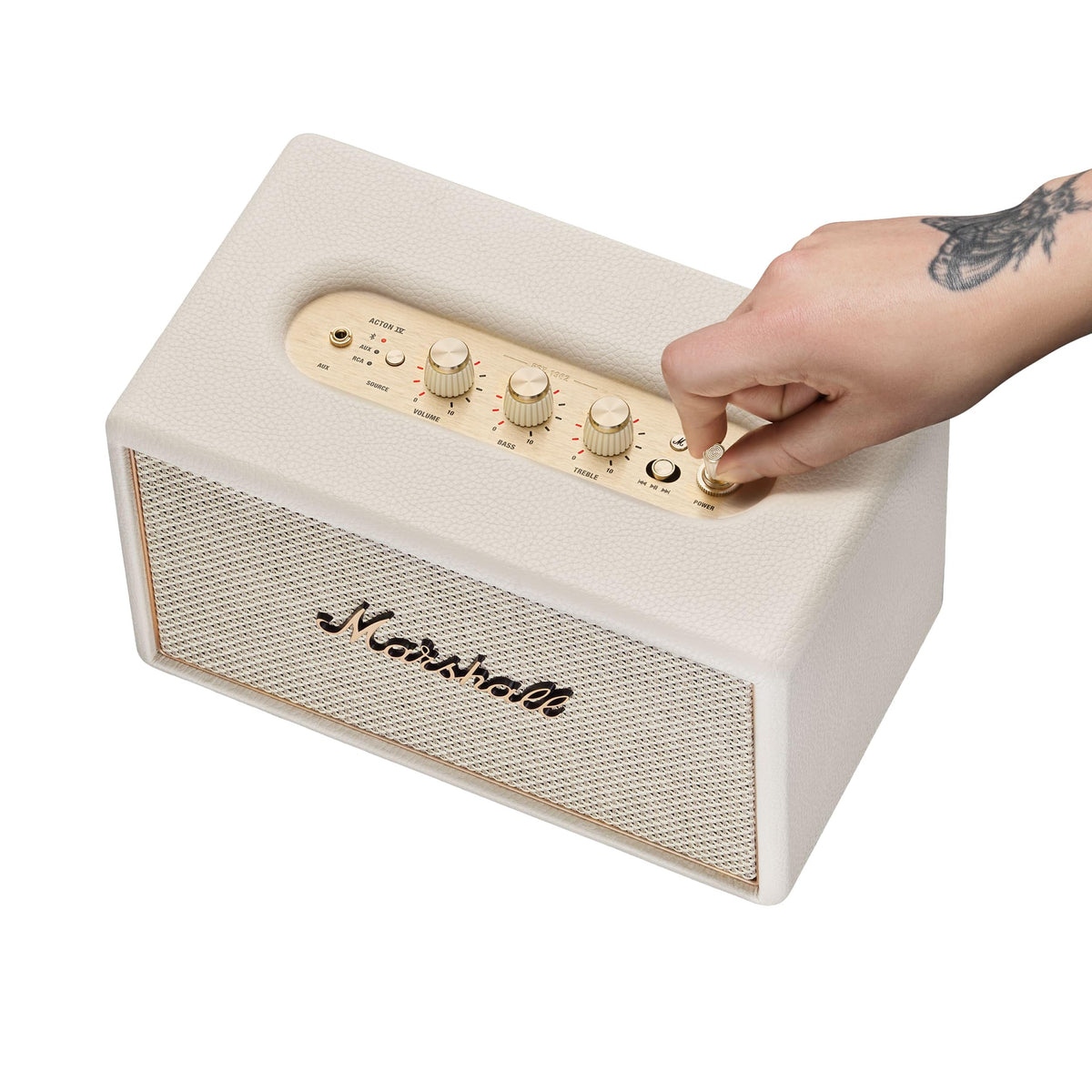 Marshall Acton IV Bluetooth Stereo Home Speaker – Cream (PRE-ORDER)