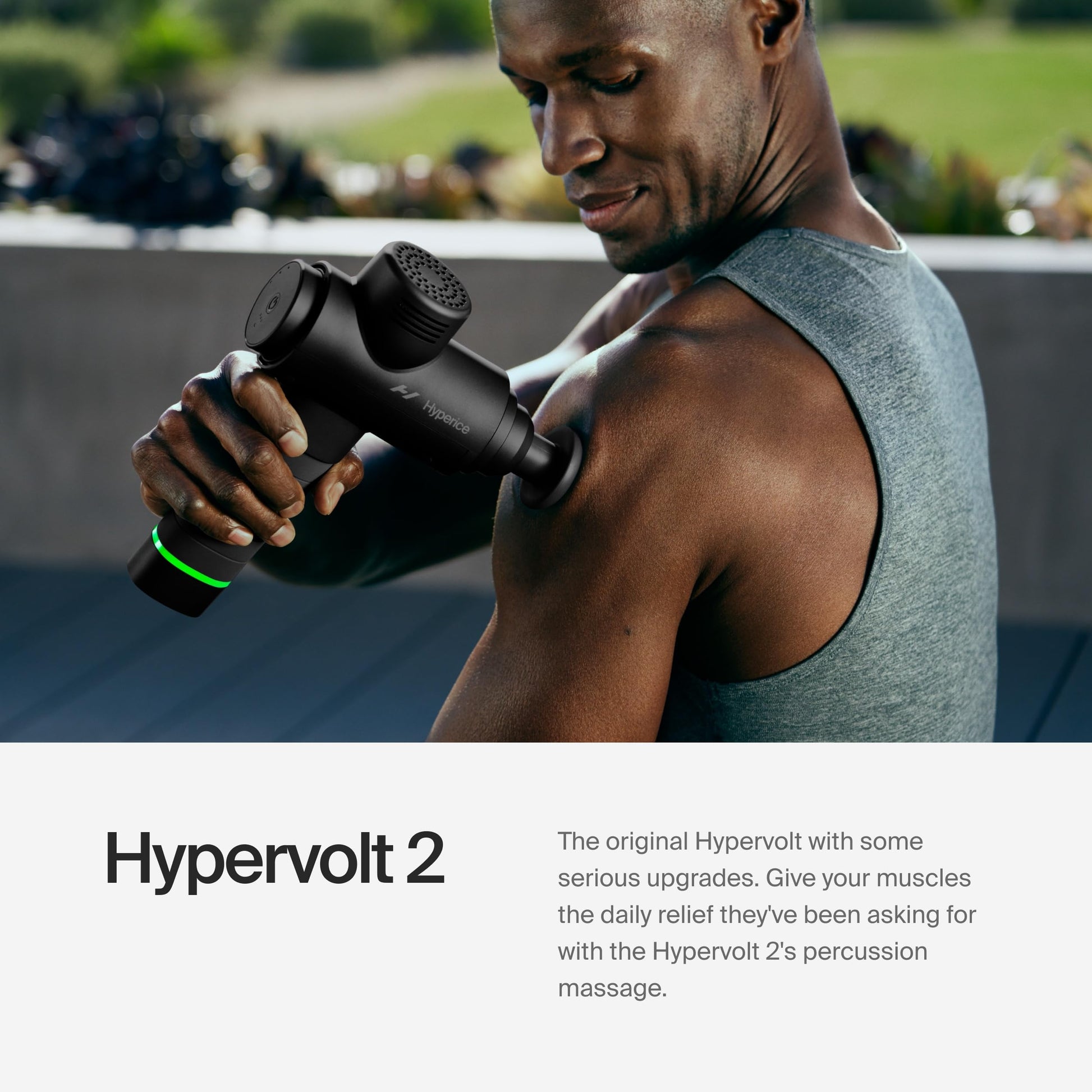 Hyperice Hypervolt 2 Portable Percussion Massager – Black - Deccan Retail