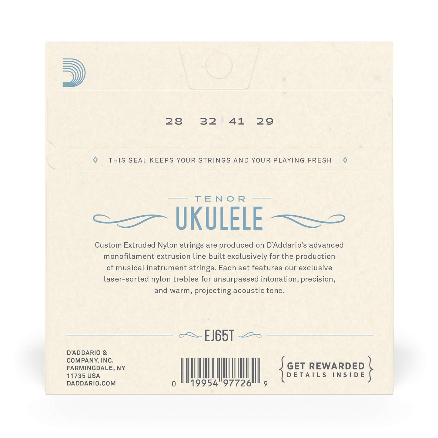 D'Addario EJ65T Pro-Arté Tenor Ukulele Strings - Deccan Retail
