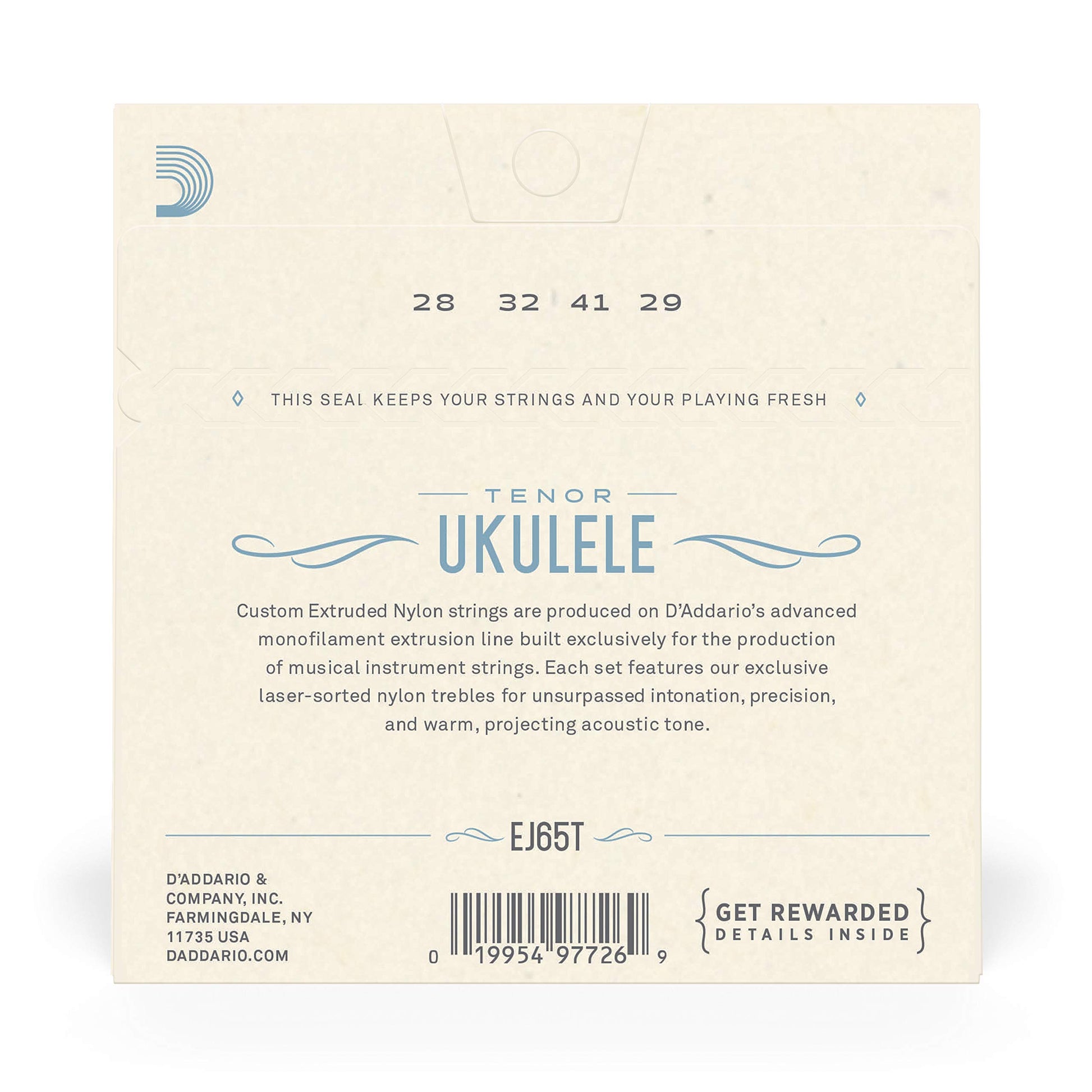 D'Addario EJ65T Pro-Arté Tenor Ukulele Strings - Deccan Retail