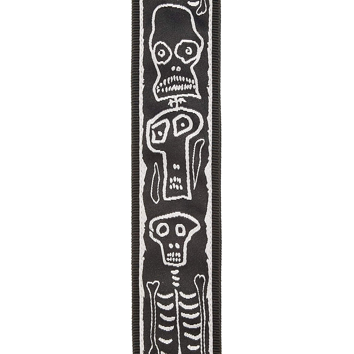 Planet Waves Joe Satriani Guitar Strap – Skull n' Bones (50JS01) - Deccan Retail